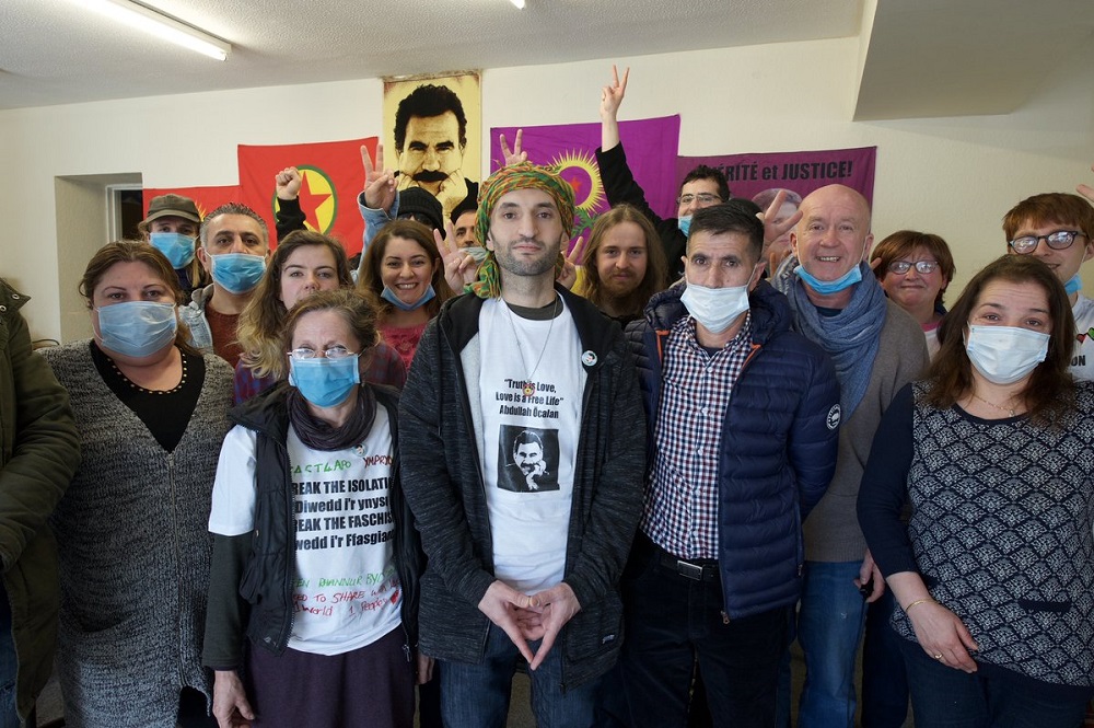 kurds-newport-hunger-strike-group-picture